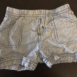 Plaid shorts baby